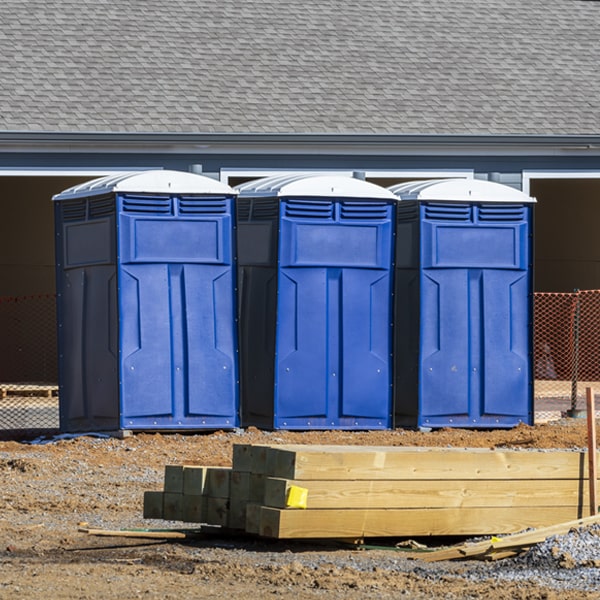 what is the cost difference between standard and deluxe portable toilet rentals